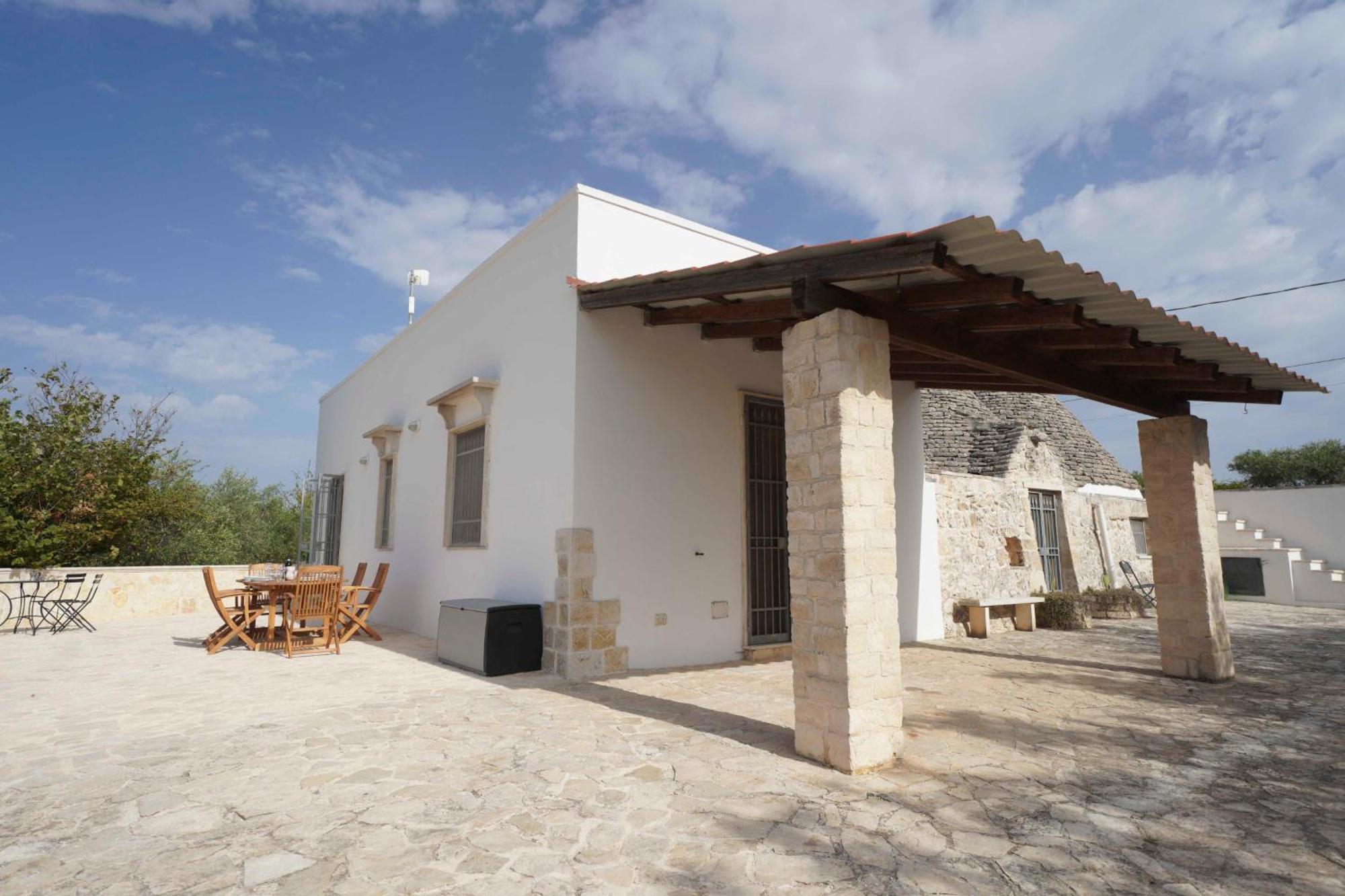 Trullo Genista Villa มาร์ตินาฟรังกา ภายนอก รูปภาพ